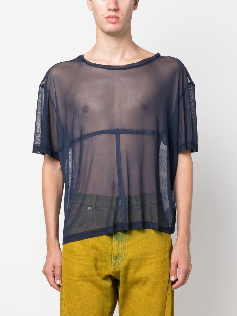 Prom semi-sheer t-shirt - 4