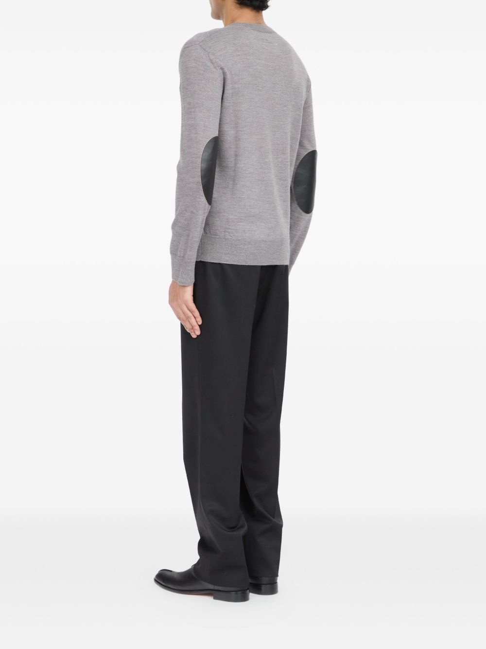 crew-neck knitted sweater - 5