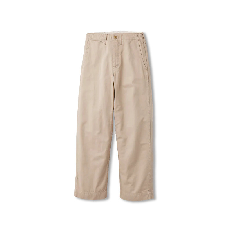 FULLCOUNT 1201-20 - U.S Army Chino 41 Khaki Trousers Khaki outlook