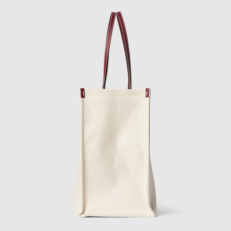 Large tote bag with Gucci print 7