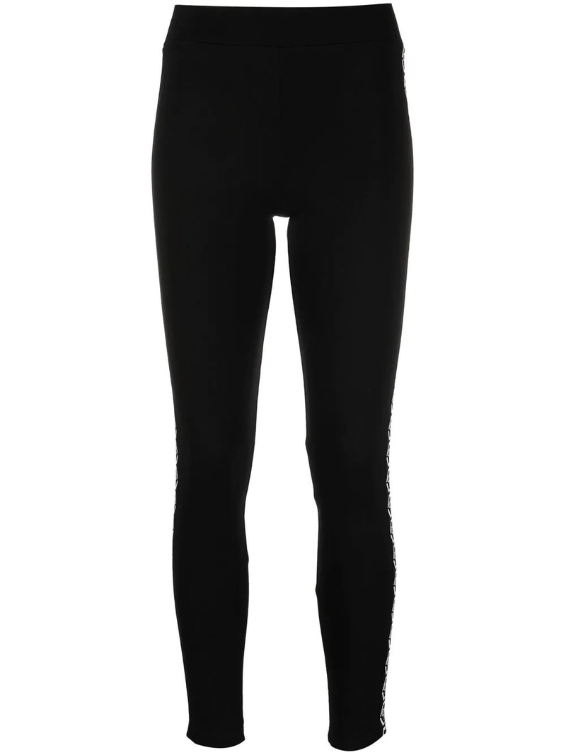 Hexagon-print leggings 1