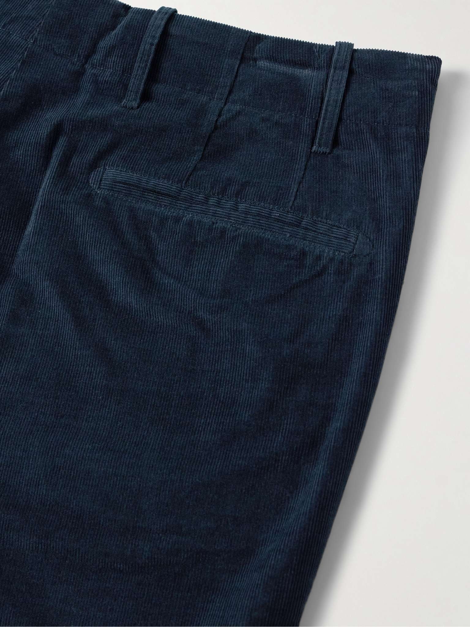 Rhys Straight-Leg Cotton-Corduroy Trousers - 5
