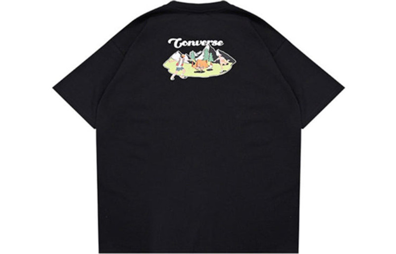 Converse Converse Outdoor Graphic Tee 'Black' 10025882-A02 outlook
