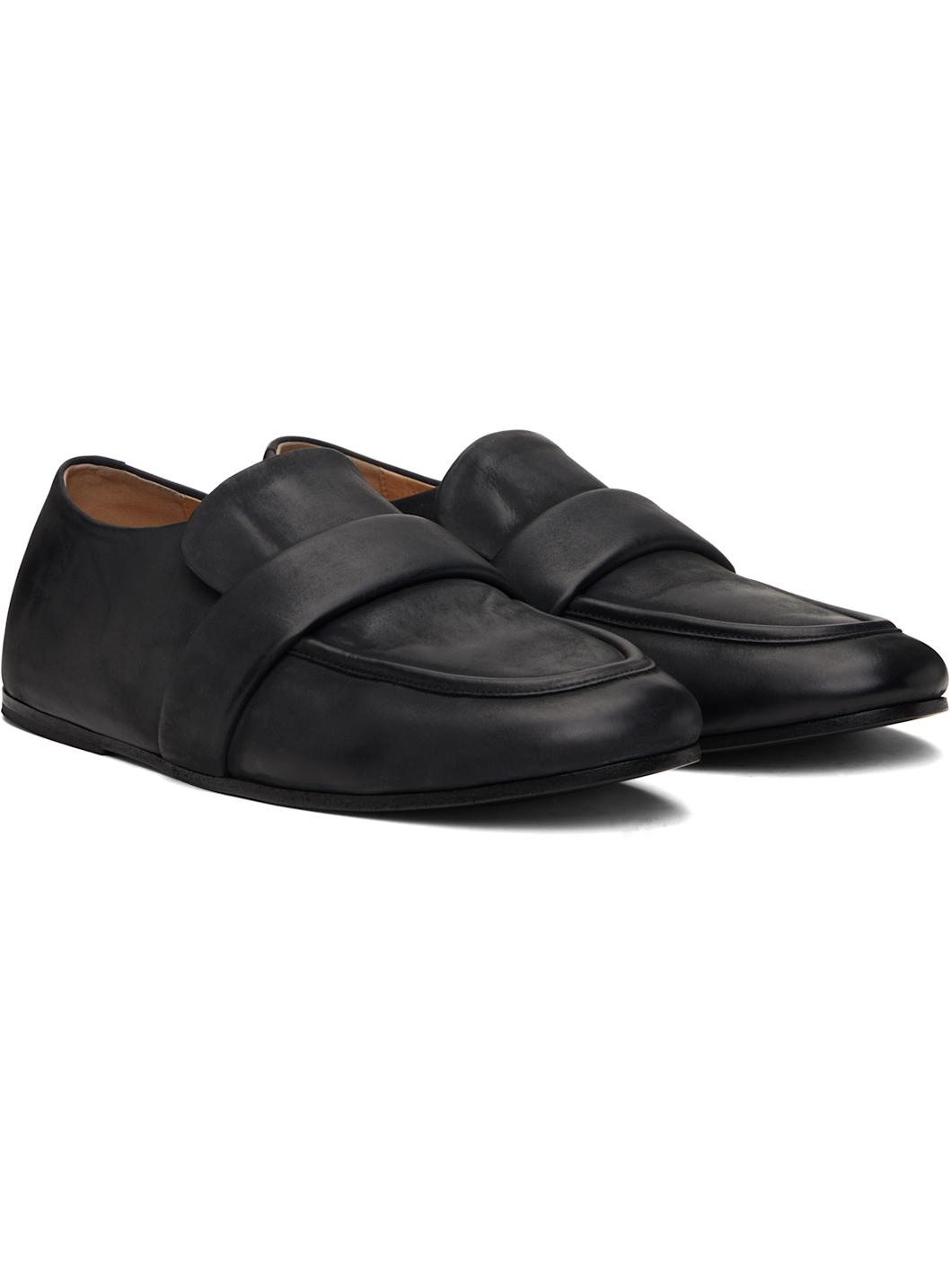 Black Steccoblocco Loafers - 4
