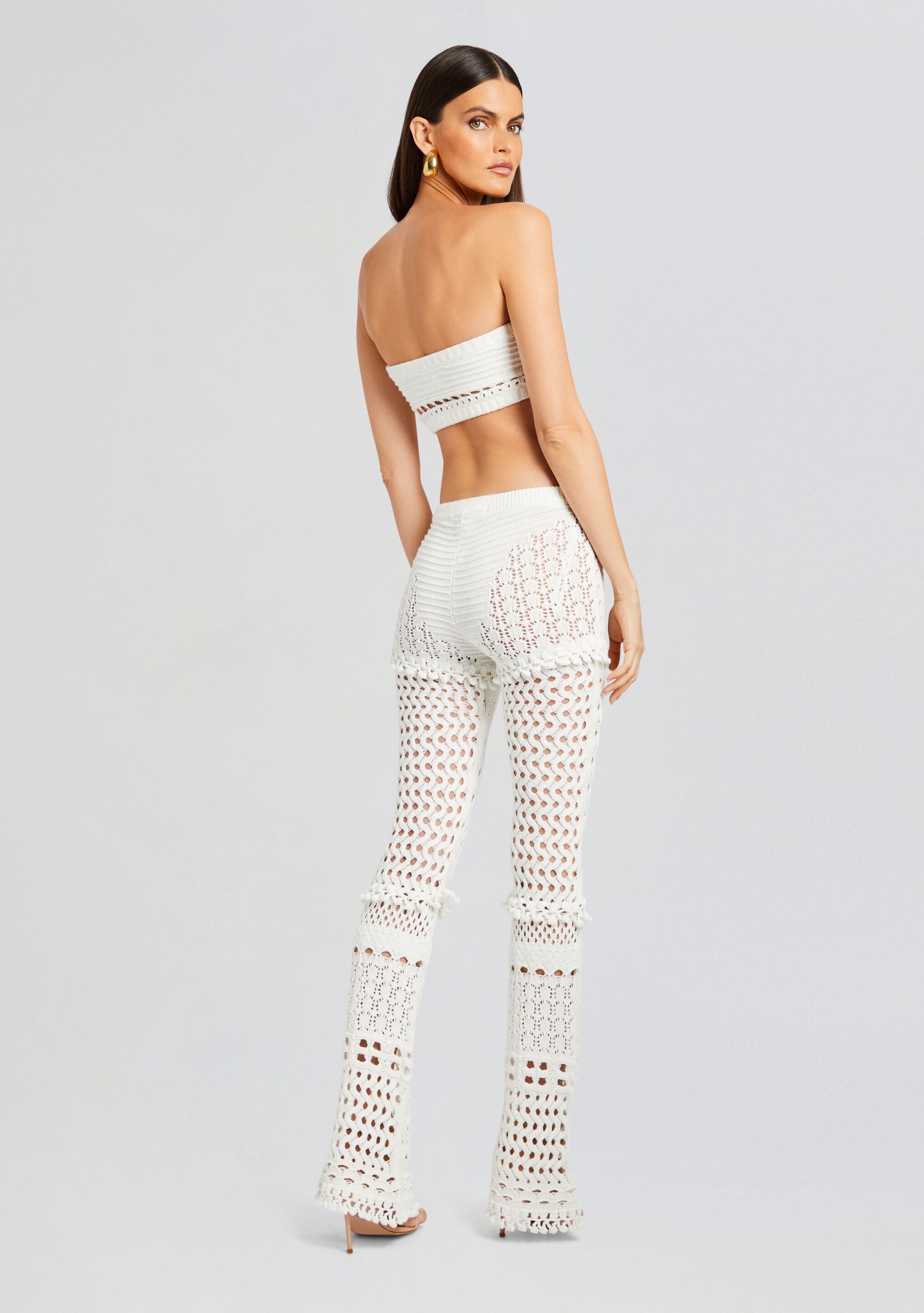 KYLA KNIT CROCHET PANT - 4