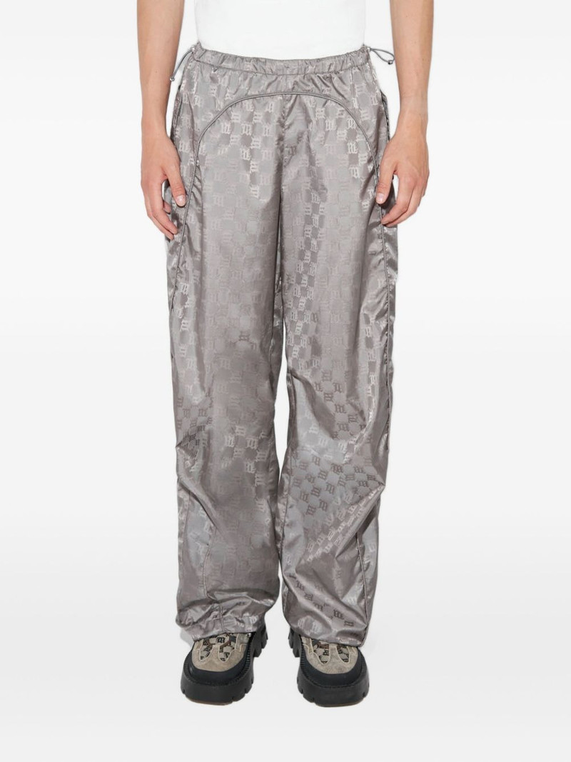 monogram-patterned trousers 3