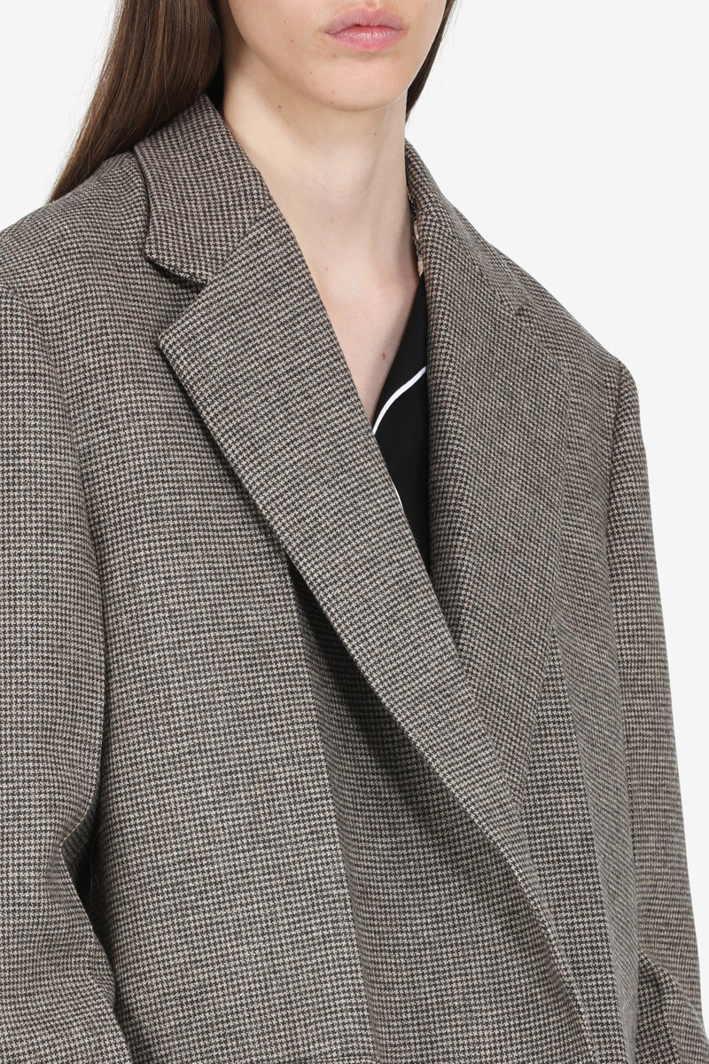 TAILORED HOUNDSTOOTH JACKET 5