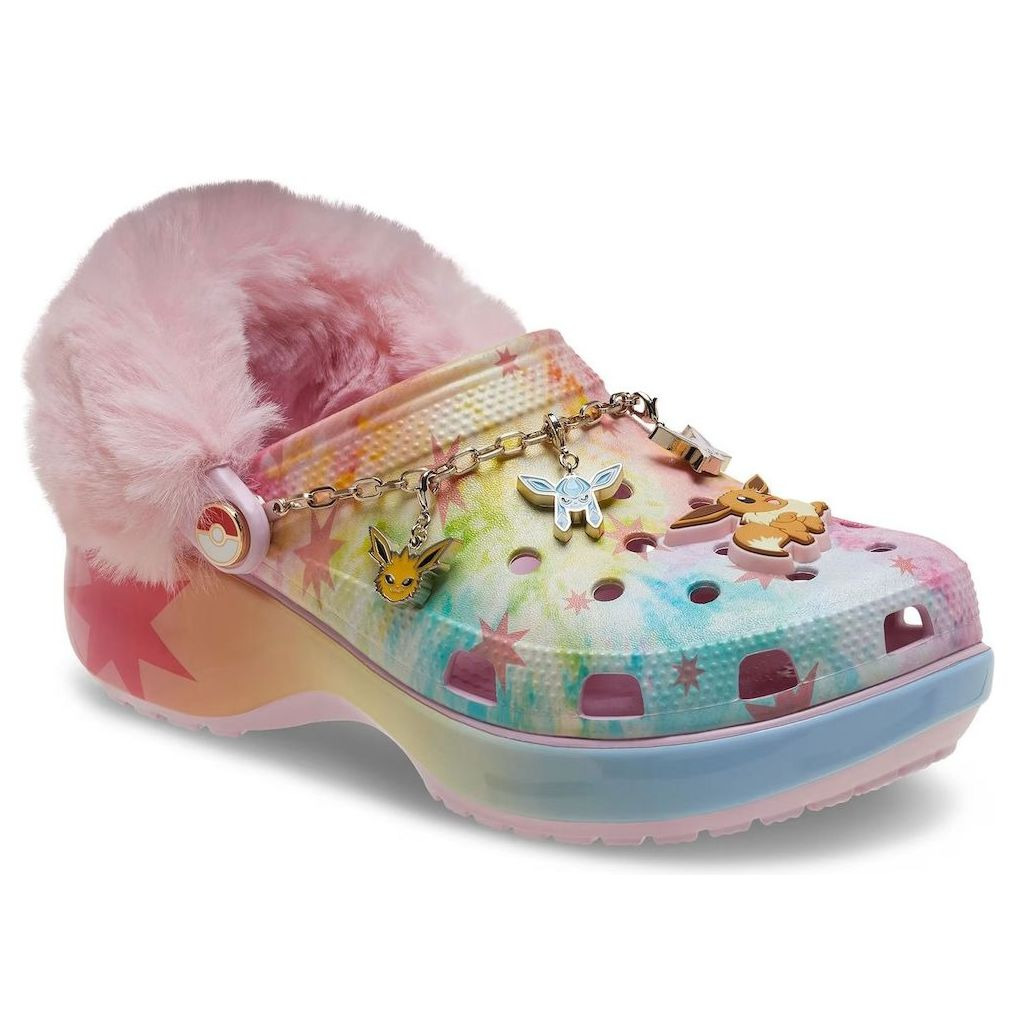(WMNS) Crocs x Pokemon Classic Platform Clog 'Eevee' 211429-90H - 3