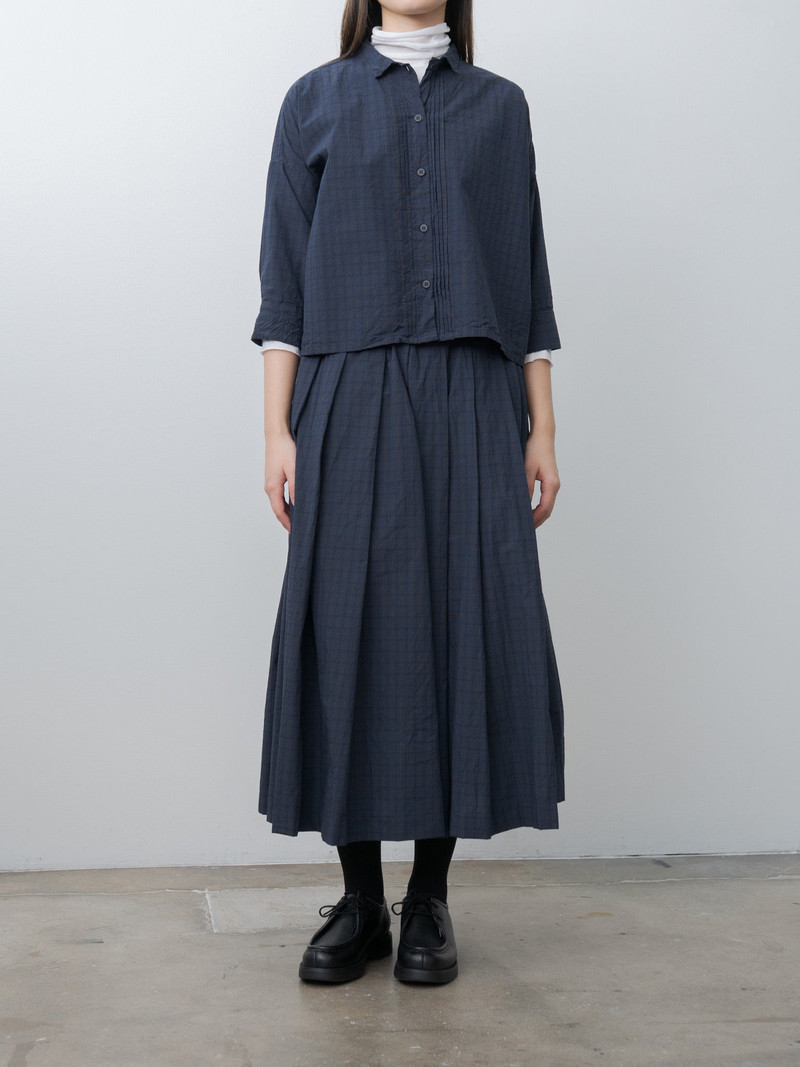 Bergfabel Claudia Shirt - Navy Check outlook