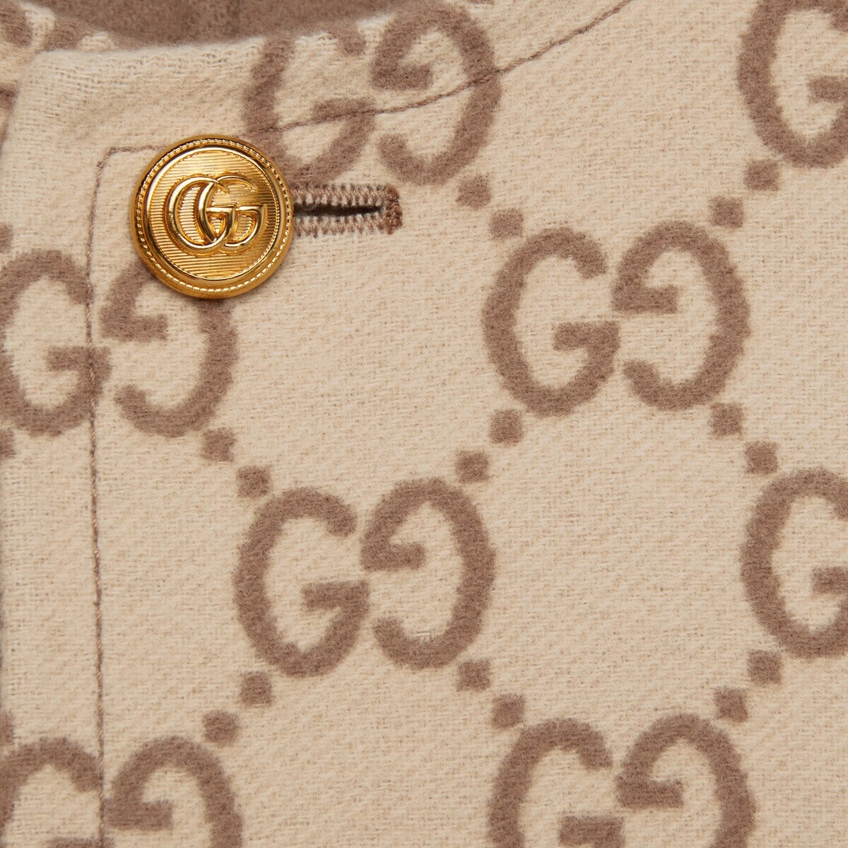 Reversible GG wool vest - 8