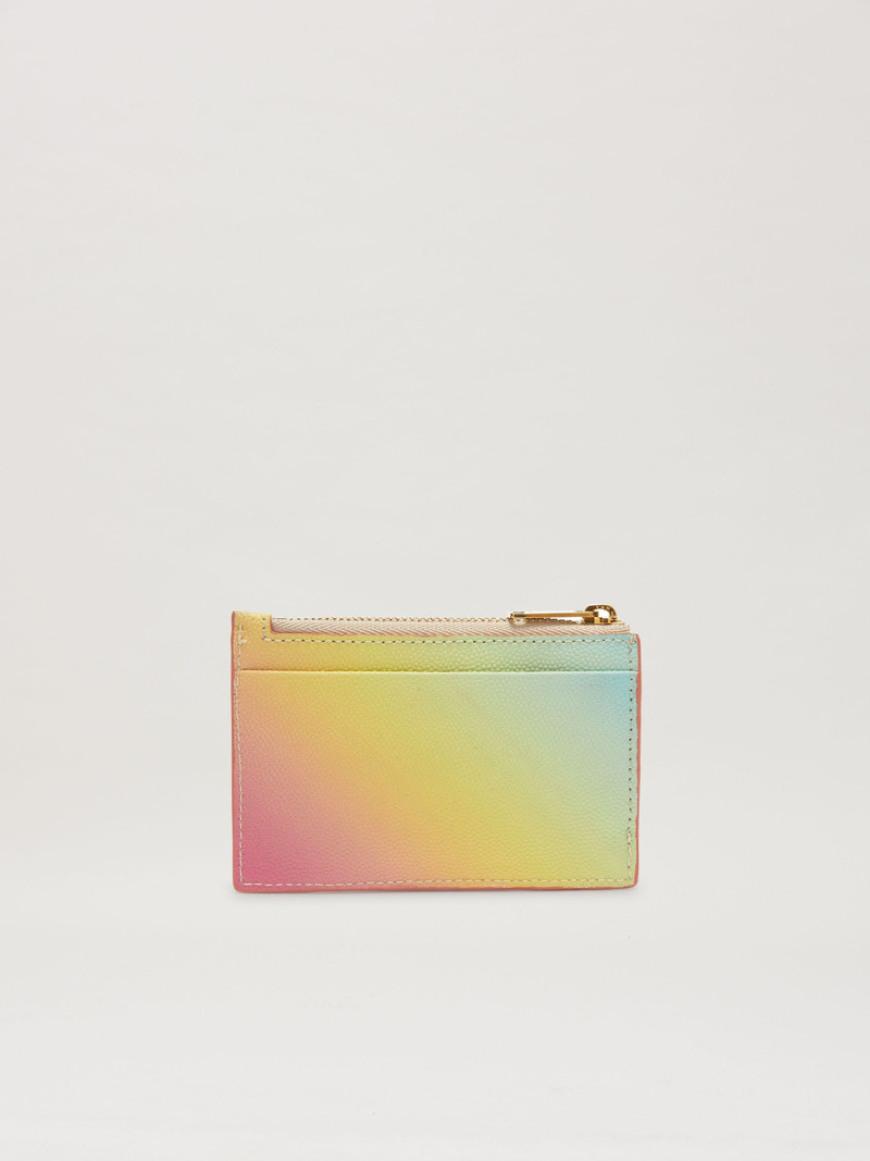 Palm Angels Rainbow Zip Card Holder outlook