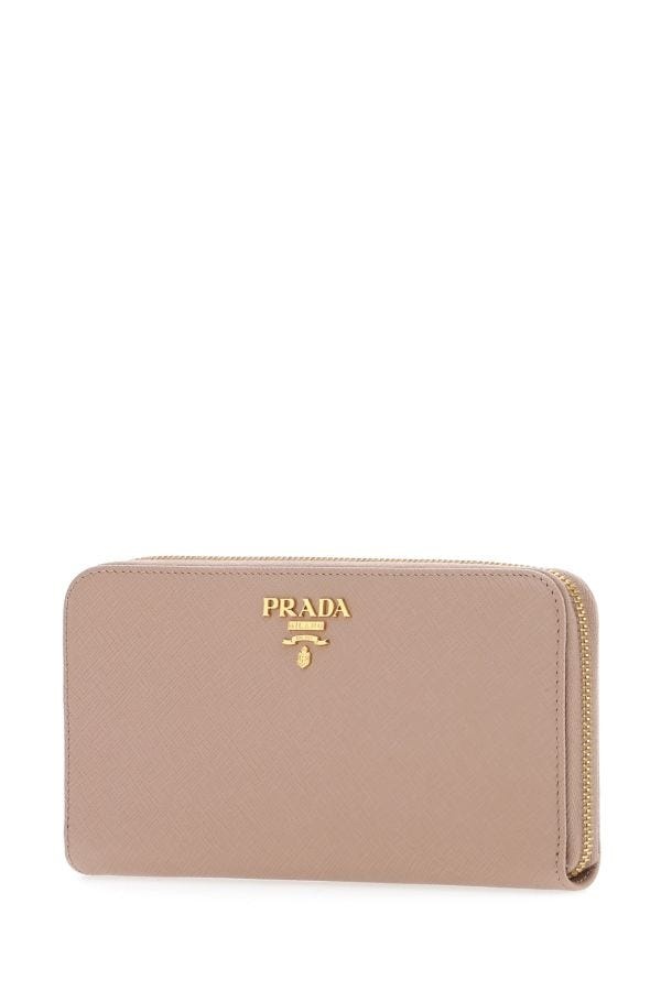 Prada Woman Powder Pink Leather Wallet - 2