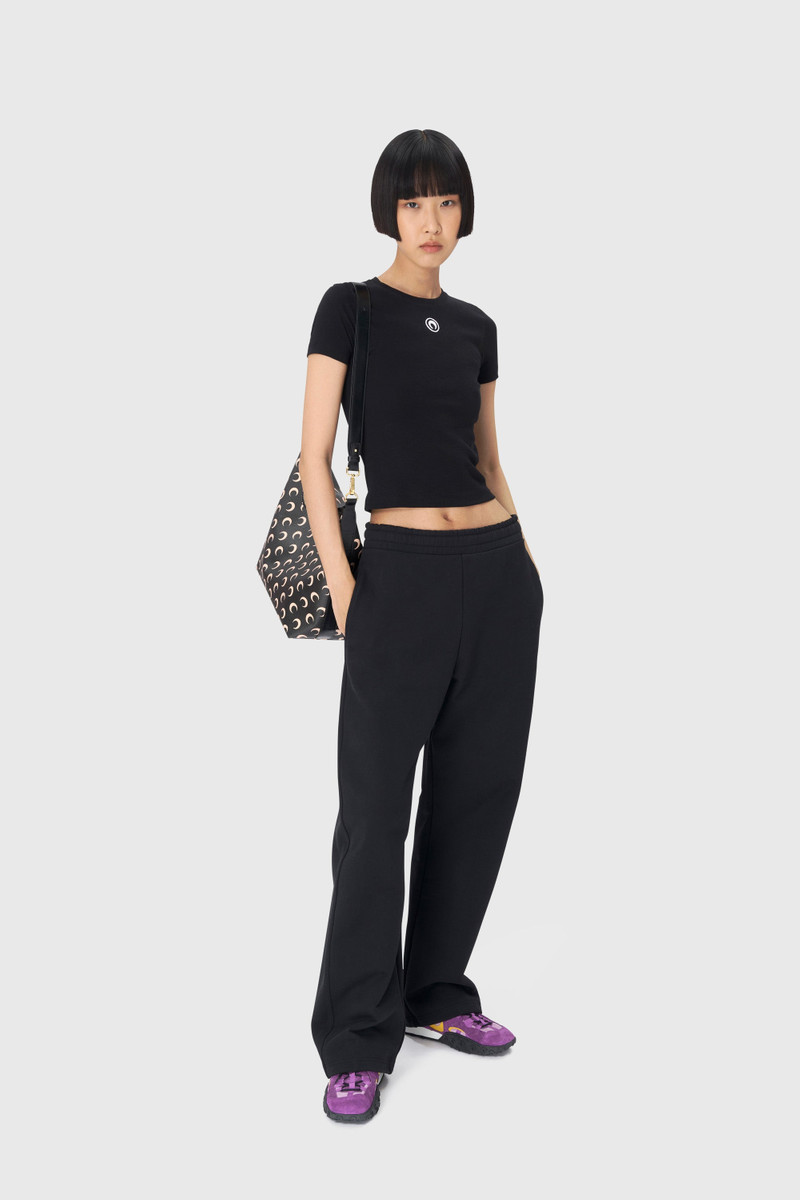 Marine Serre Moon Logo Jersey Baby Fit T-Shirt outlook