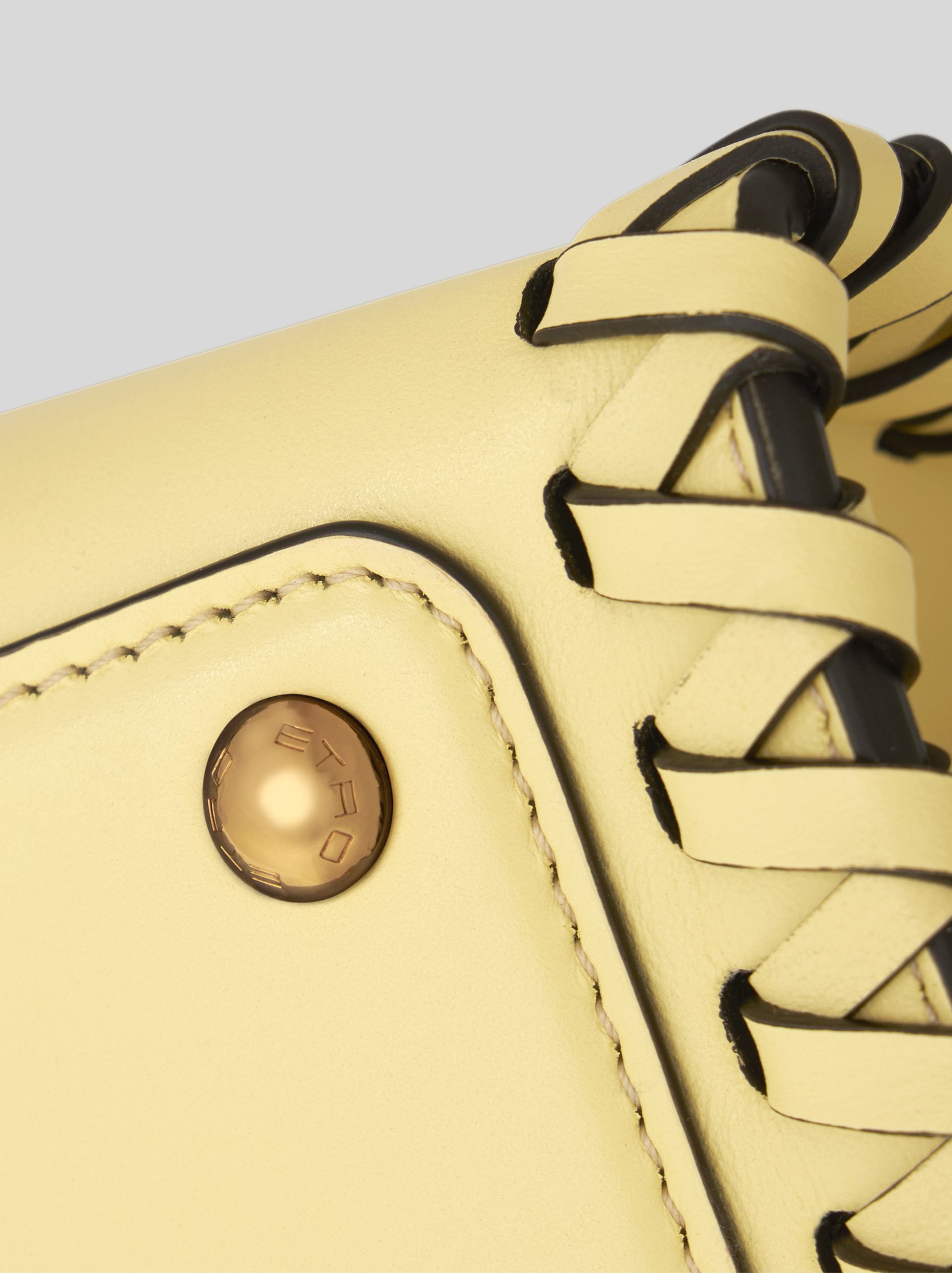 Etro – Vela Mini Con Infilature Giallino - 6