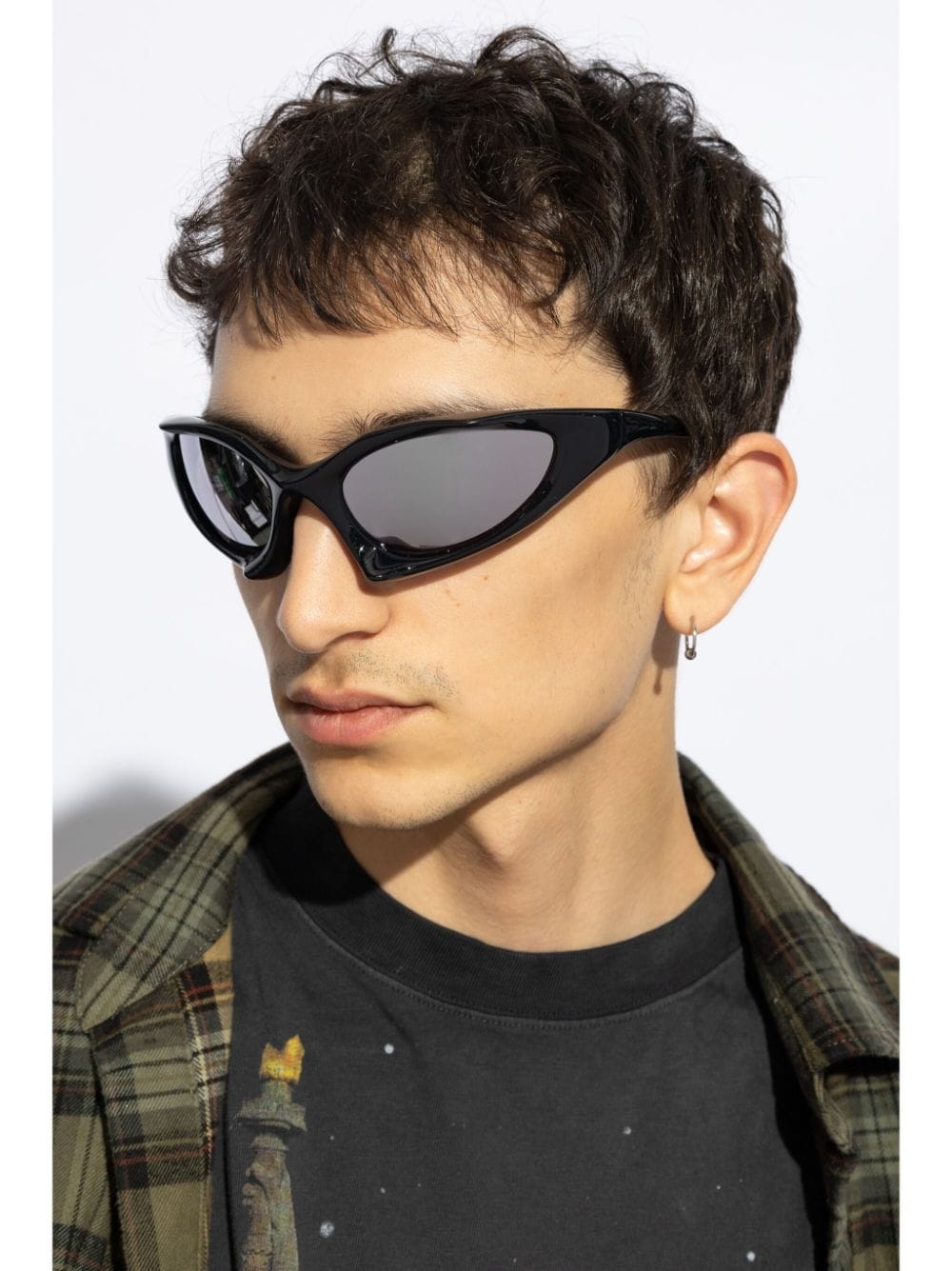 【BALENCIAGA】 RUNNER CAT BALENCIAGA Runner Cat sunglasses | REVERSIBLE