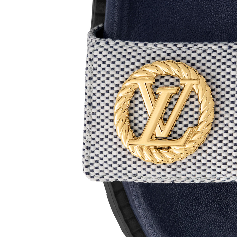 LV Sunset Flat Comfort Sandal 4