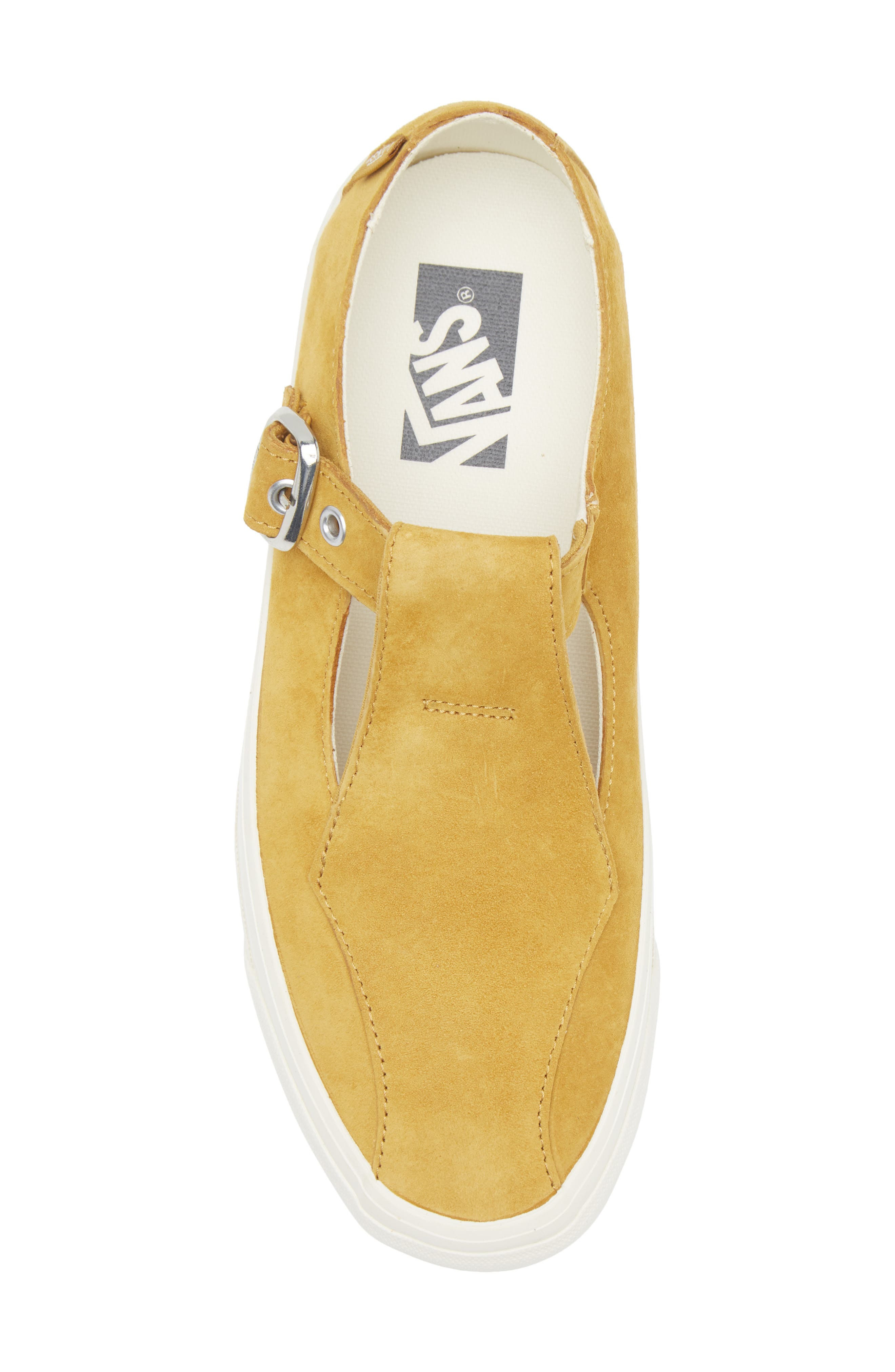 Vans 93 Luxe Mary Jane Sneaker in Pig Suede Harvest Gold at Nordstrom - 5