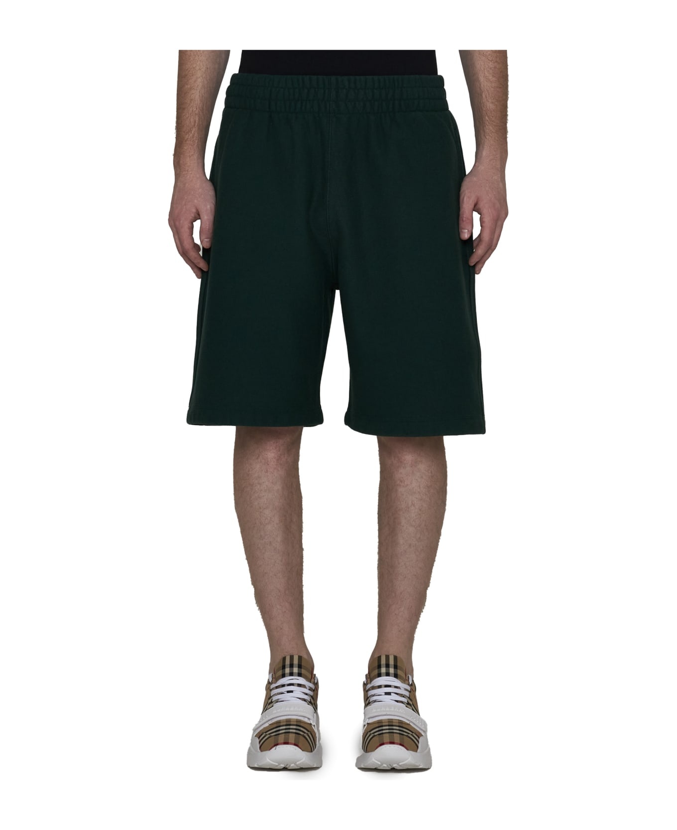 Equestrian Knight-logo Bermuda Shorts - 3
