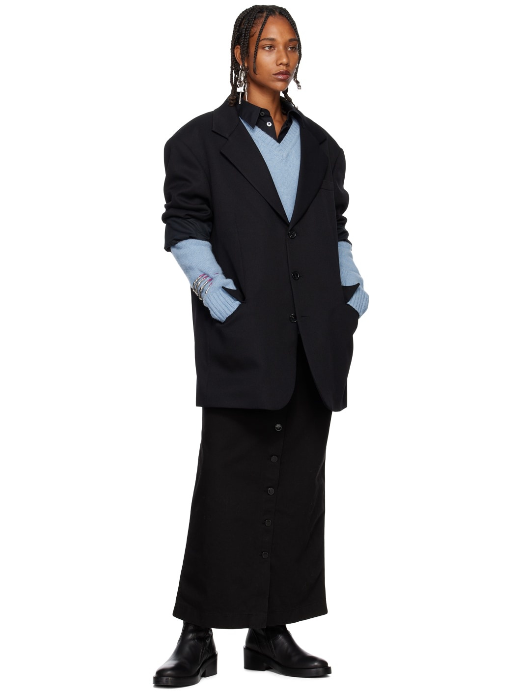 Blue Hammer Sweater - 4