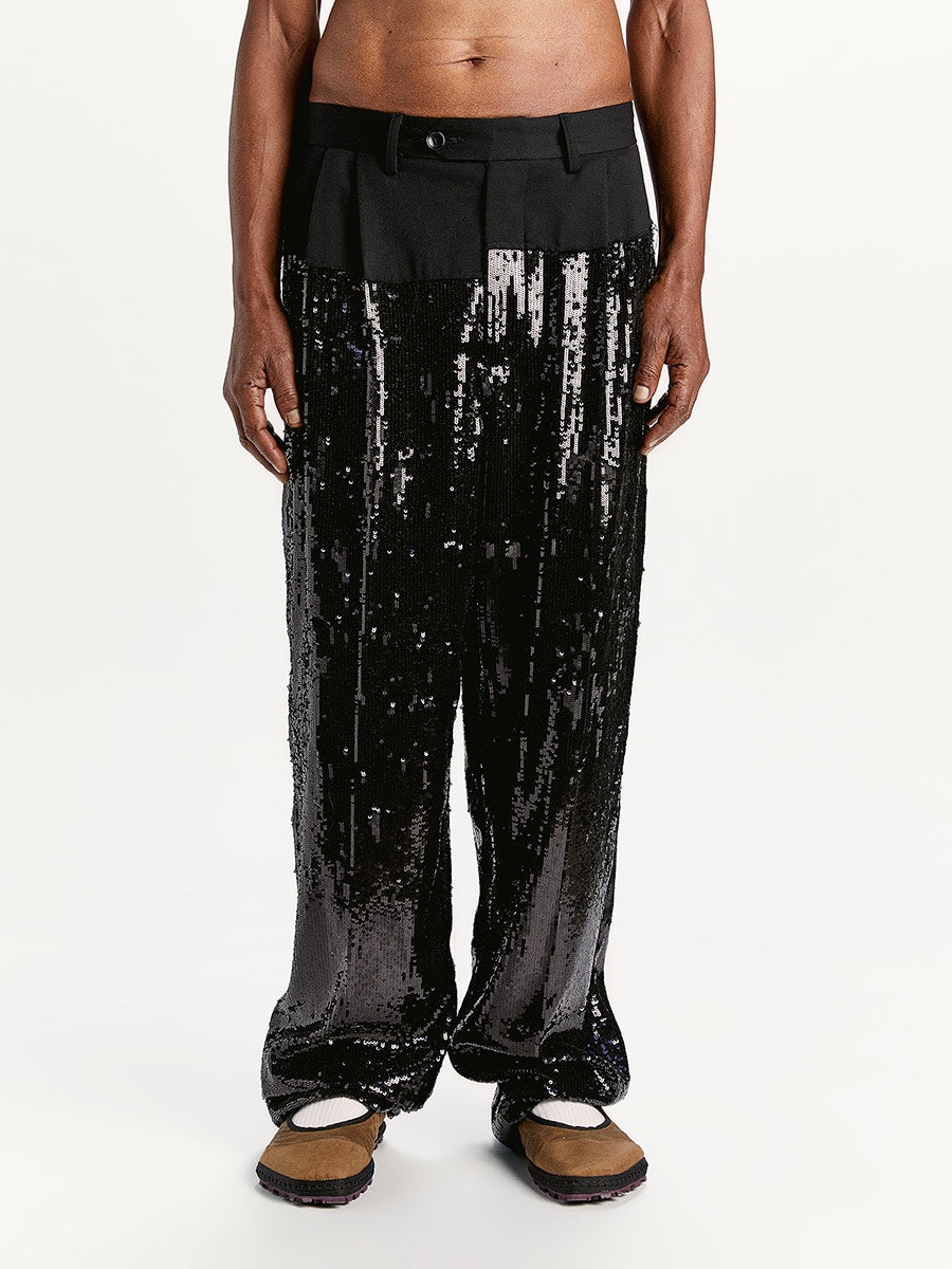 Panta Pailette Black - 4