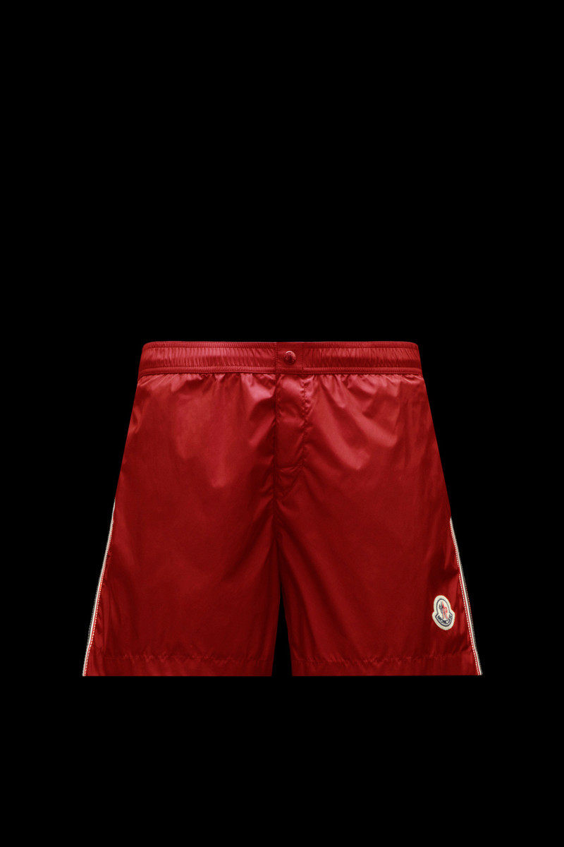 Tricolor Detail Swim Shorts - 1