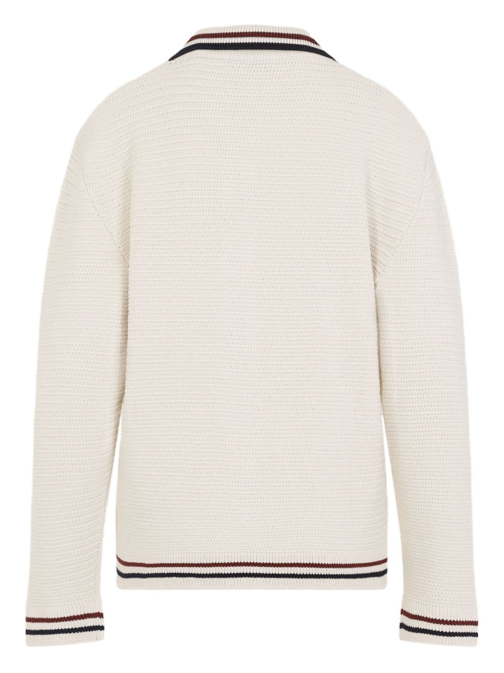 zip-up knitted cardigan - 2
