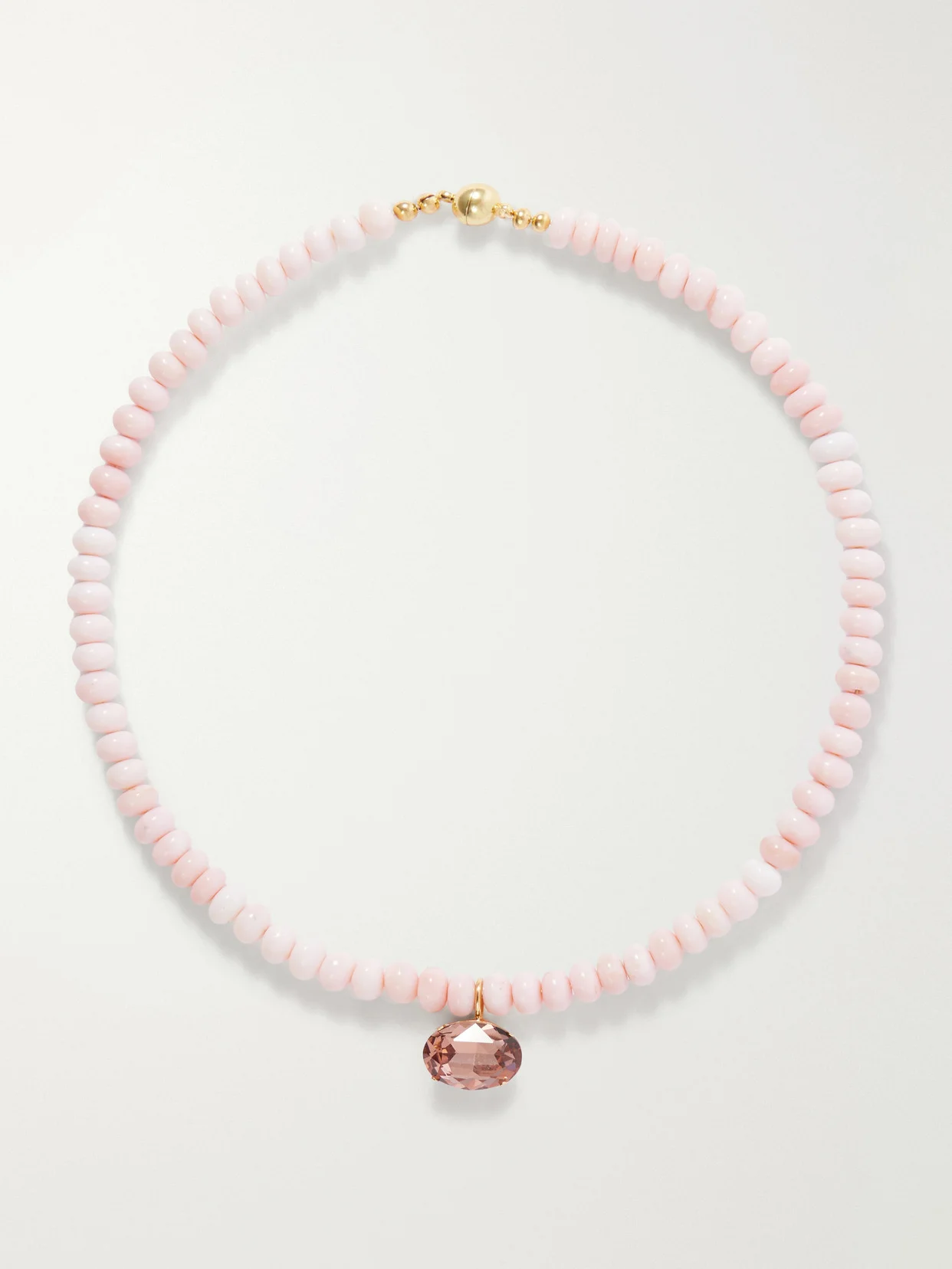 Sidonie Gold-tone Quartz Necklace - 1