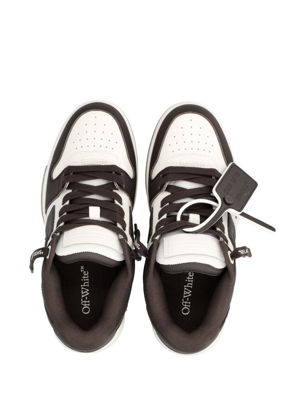 Out Of Office leather sneakers - 3