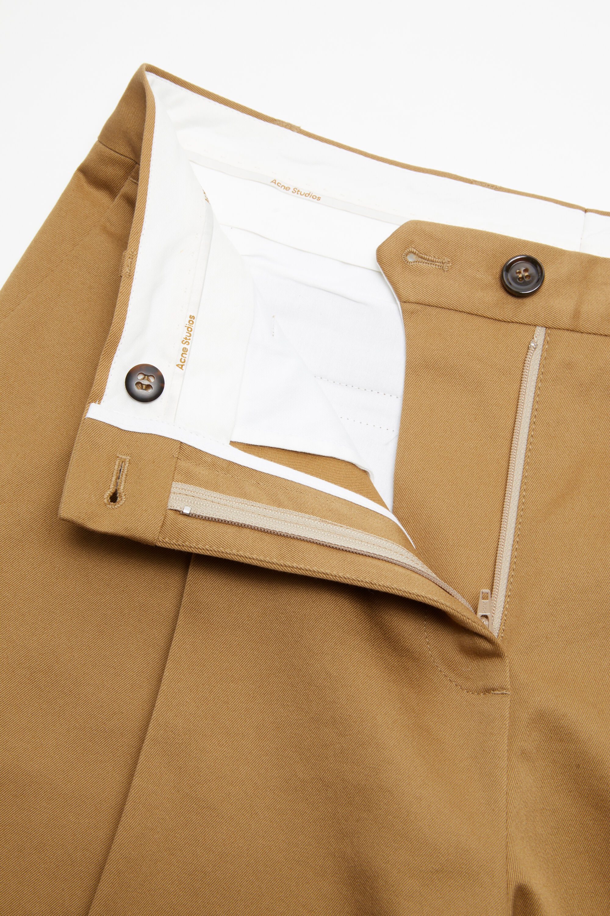 Twill trousers - Faded ochre - 6