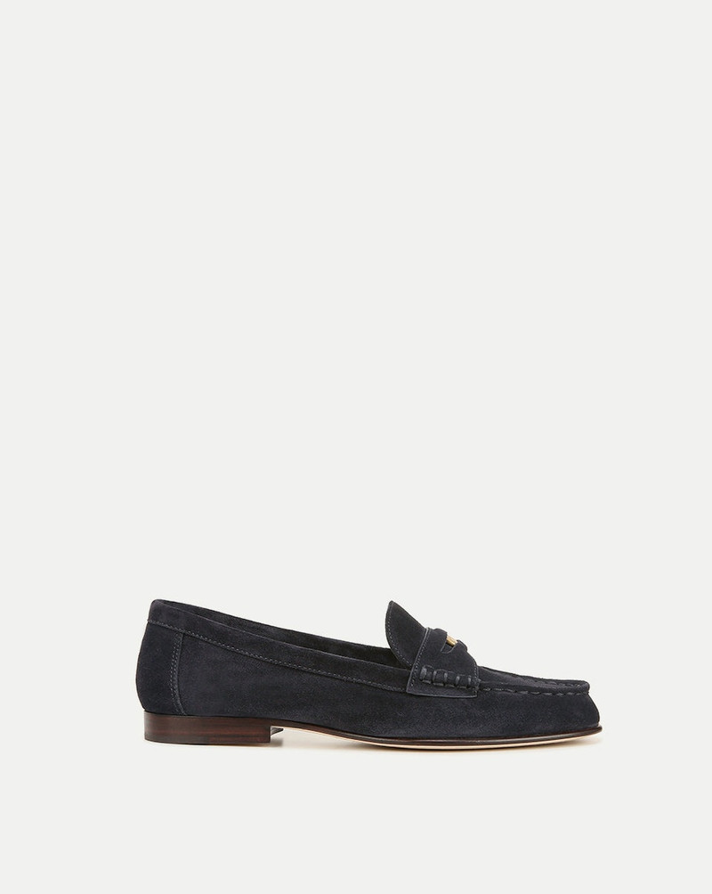 PENNY SUEDE LOAFER 1
