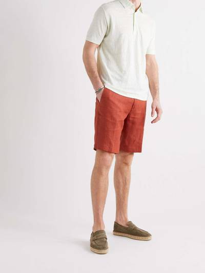 Loro Piana Slim-Fit Linen Drawstring Bermuda Shorts outlook