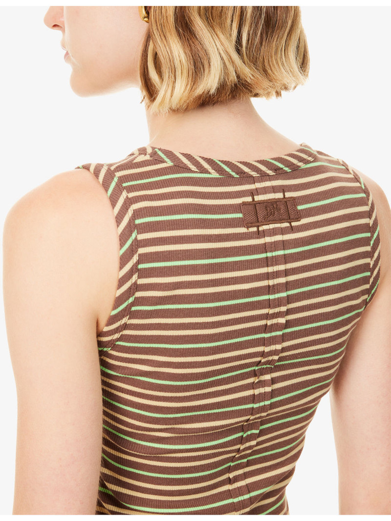 Arlea Striped Cotton-Blend Top 5