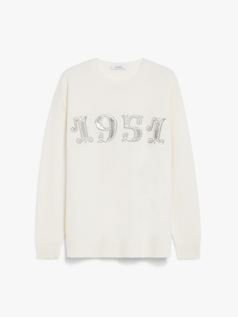 PLATA Wool, cashmere and sequin pullover - 1