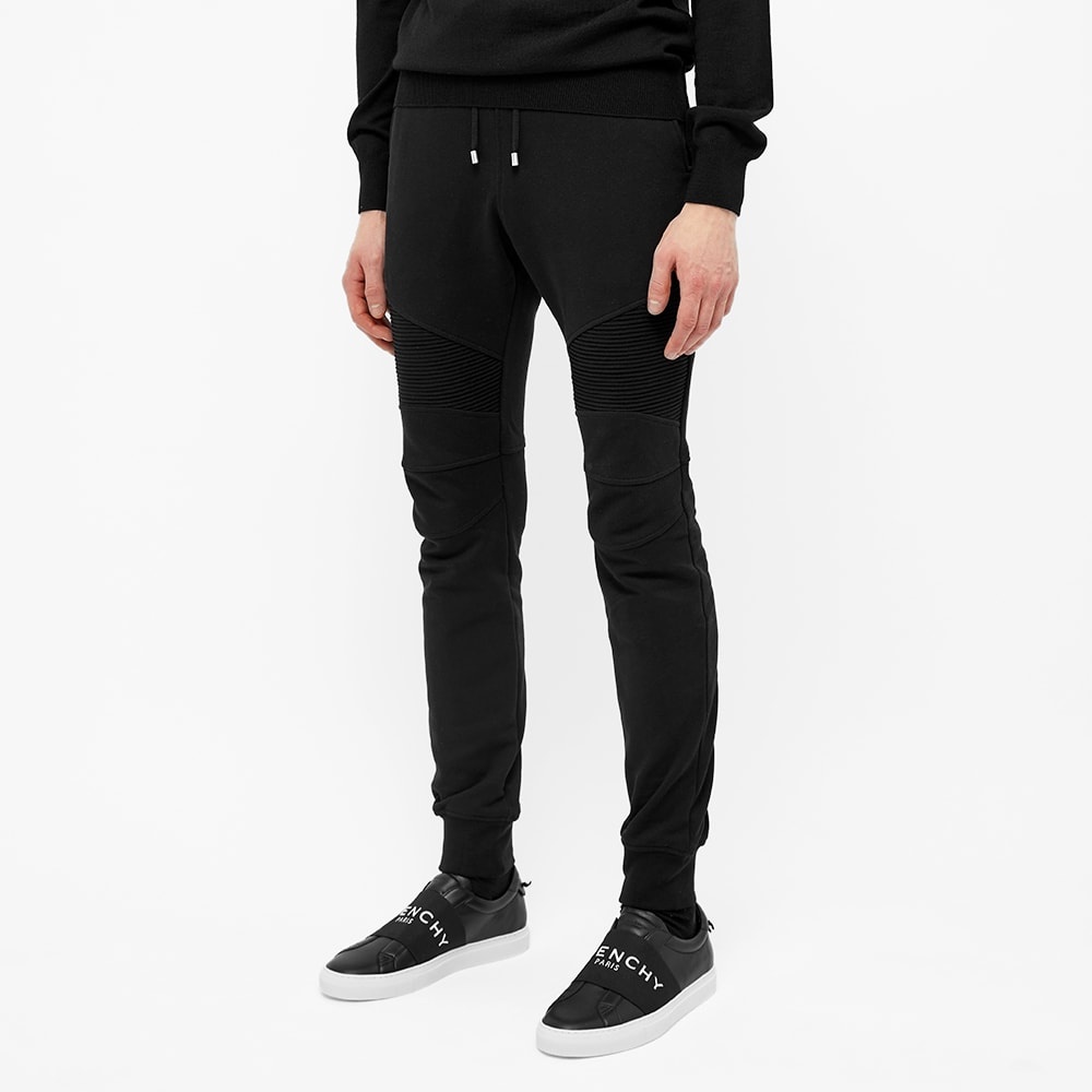 Balmain Logo Biker Sweat Pant - 5