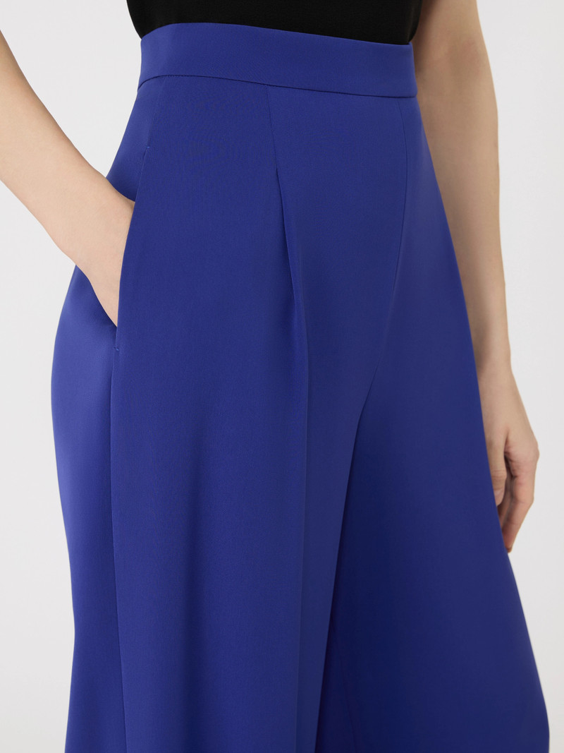 CRASSO Lightweight cady trousers - CORNFLOWER BLUE 5