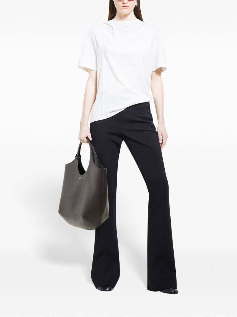 courrèges cotton hooded T-shirt outlook