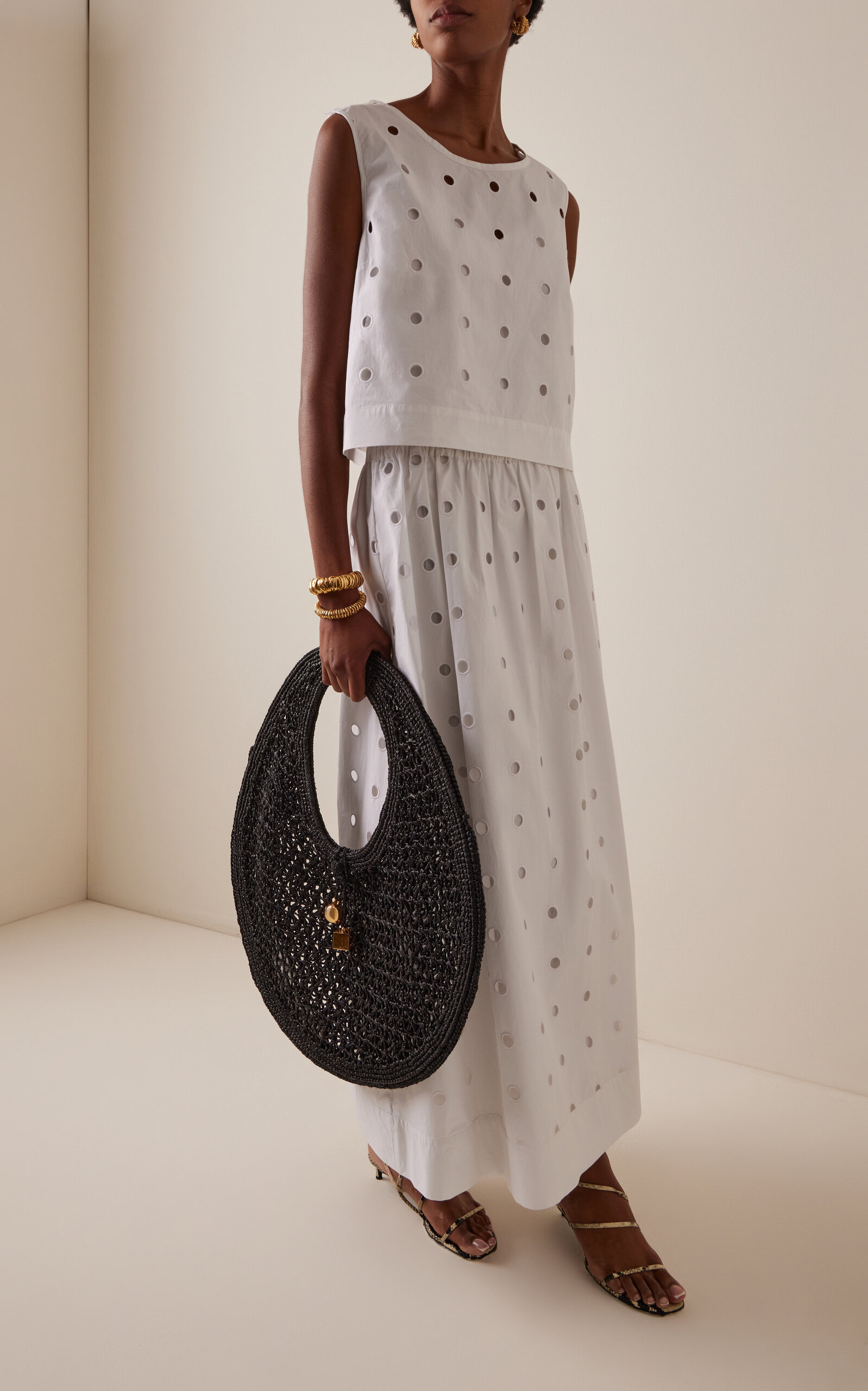 Peggy Embroidered Top white - 3
