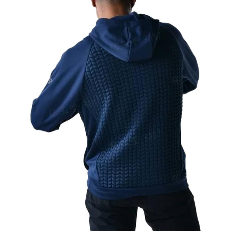 New Balance R.W.Tech Heat Loft Pullover Hoodie 'Natural Indigo' MT23155-NGO 4