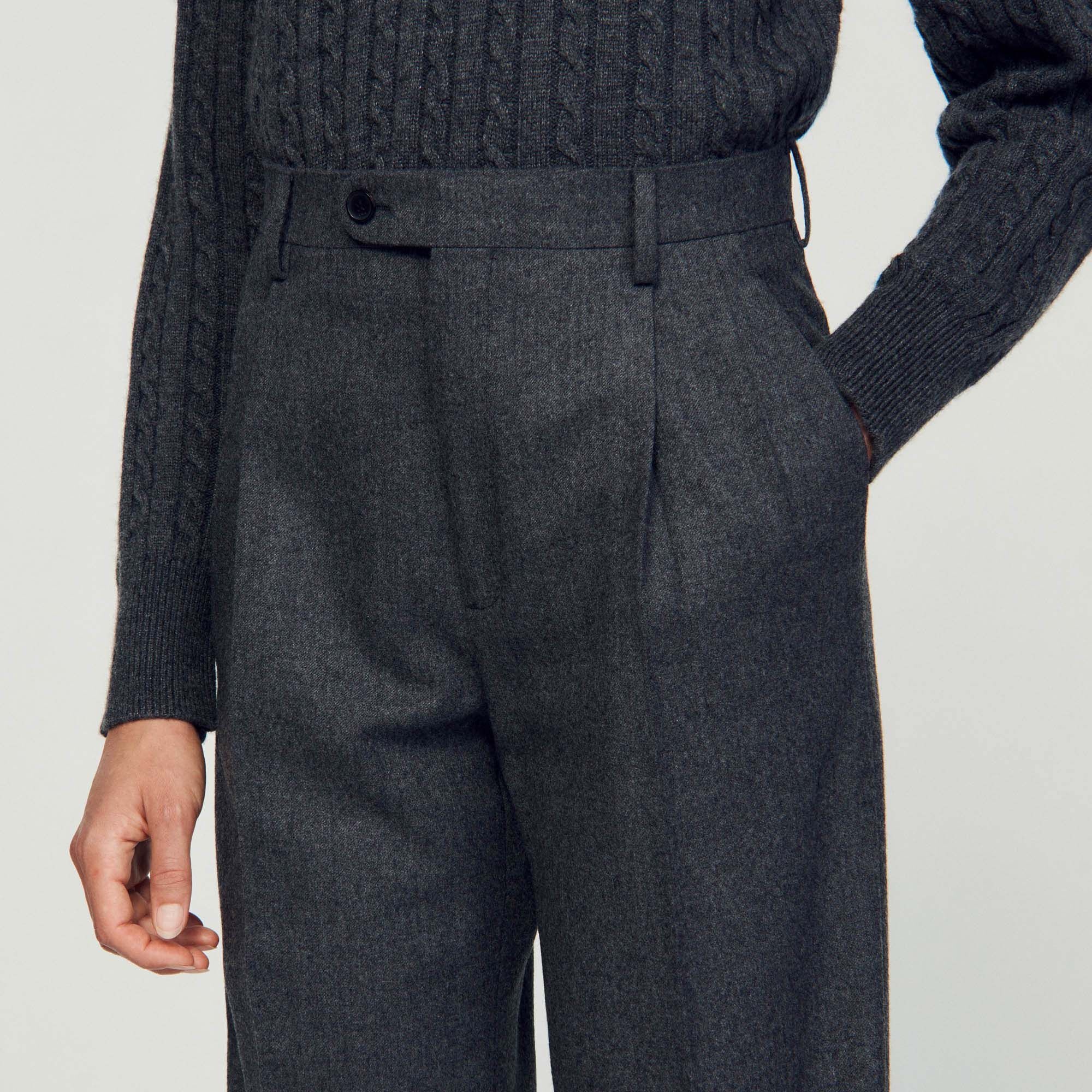 STRAIGHT-LEG PANTS - 4