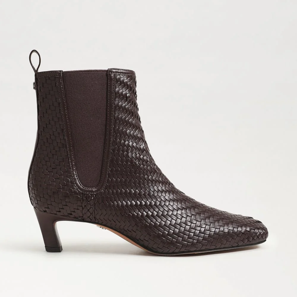 Peony Weave Ankle Boot - 1