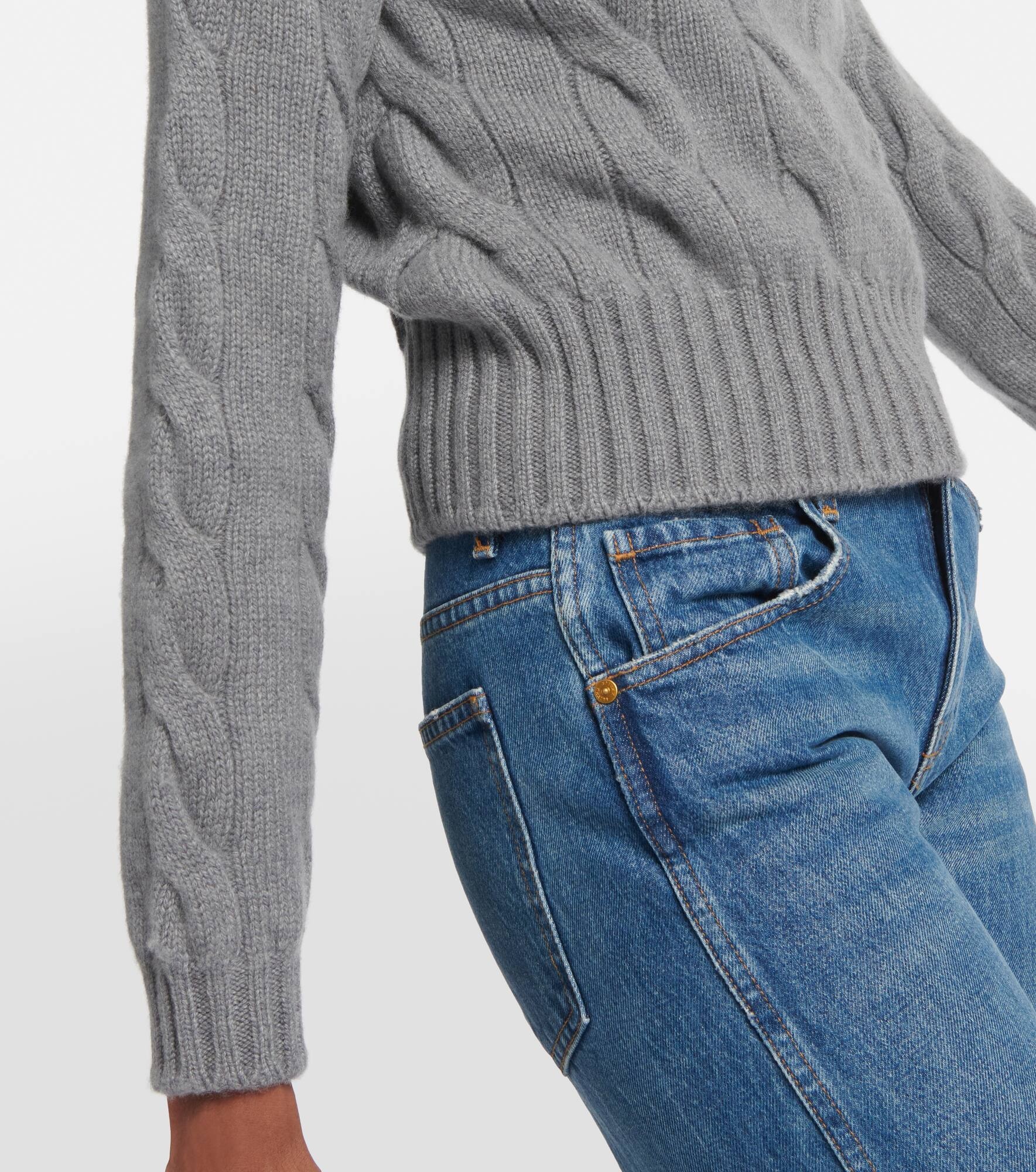 Cable-knit cashmere sweater - 6