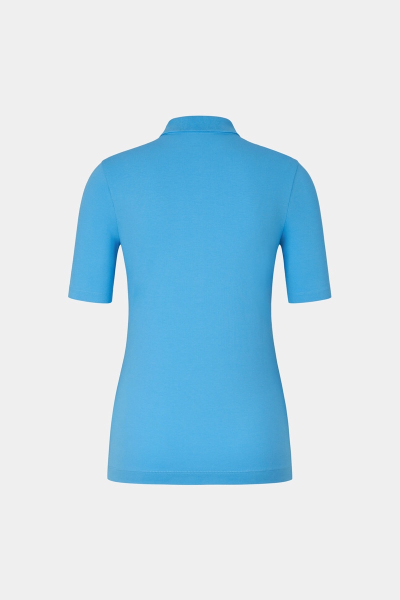 BOGNER Malika Polo shirt in Light blue outlook