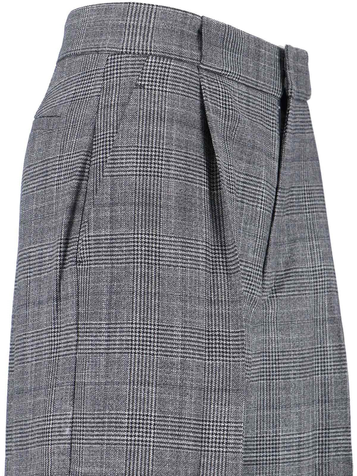 PIED DE POULE TROUSERS - 4