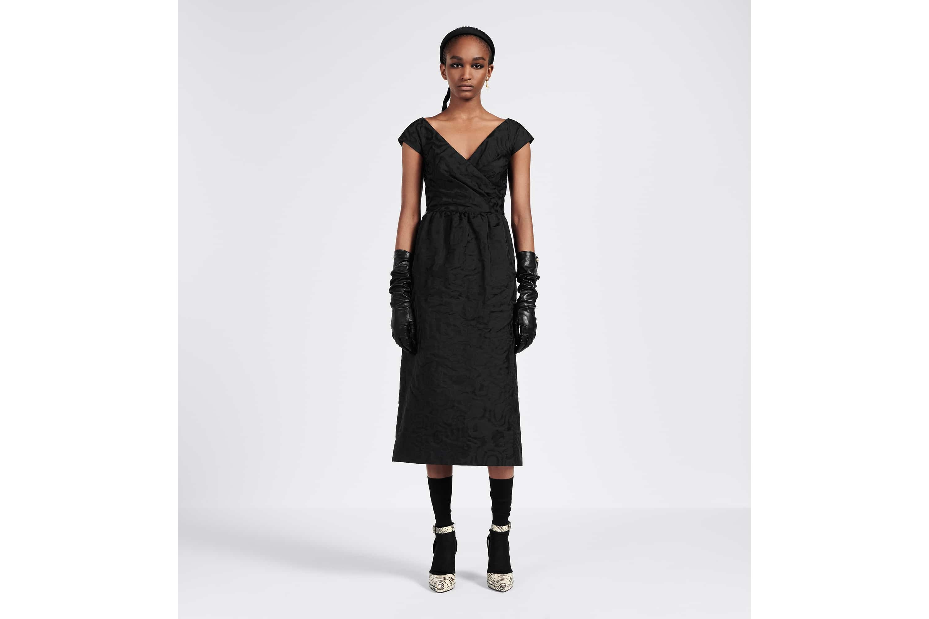 Regular-Fit Mid-Length Dress - 4