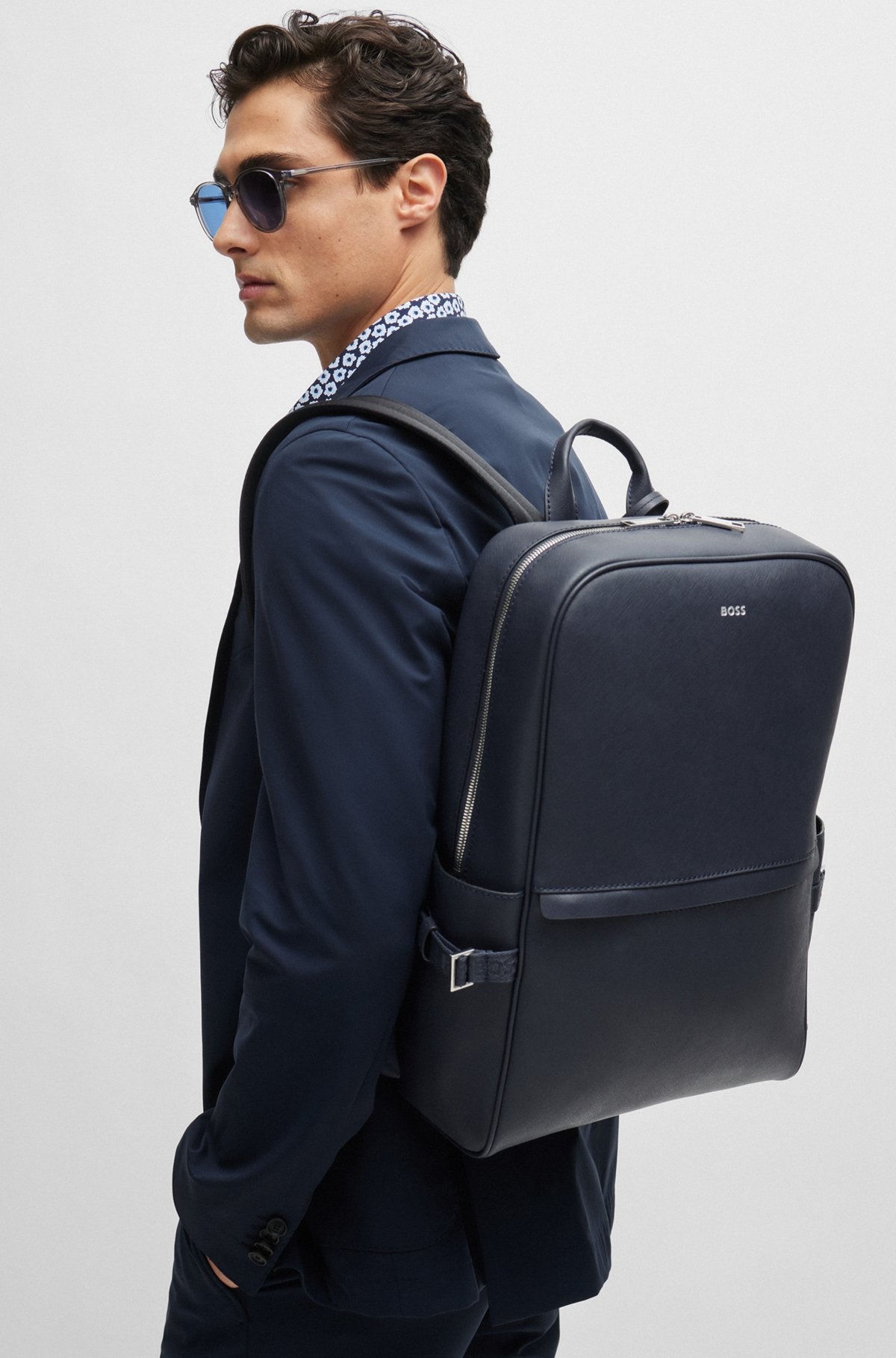BACKPACK WITH SIGNATURE STRIPE AND LOGO DETAIL - 4