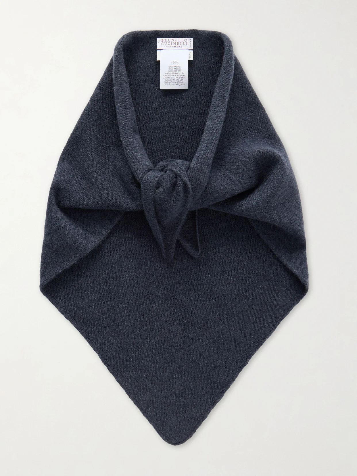 Bead-embellished Cashmere Scarf - 1