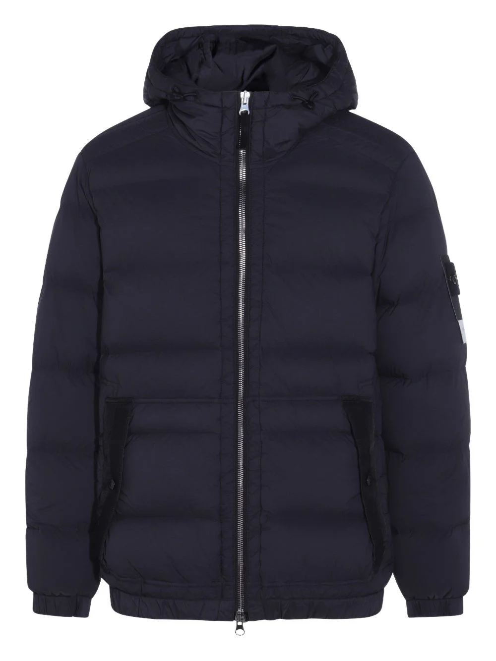 hooded padded coat - 1