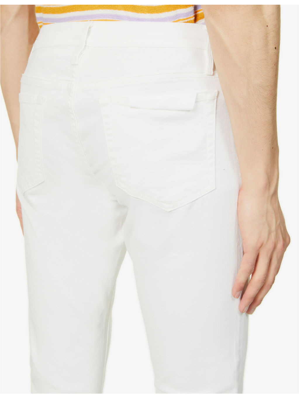 L'homme slim-fit tapered stretch-denim jeans - 6