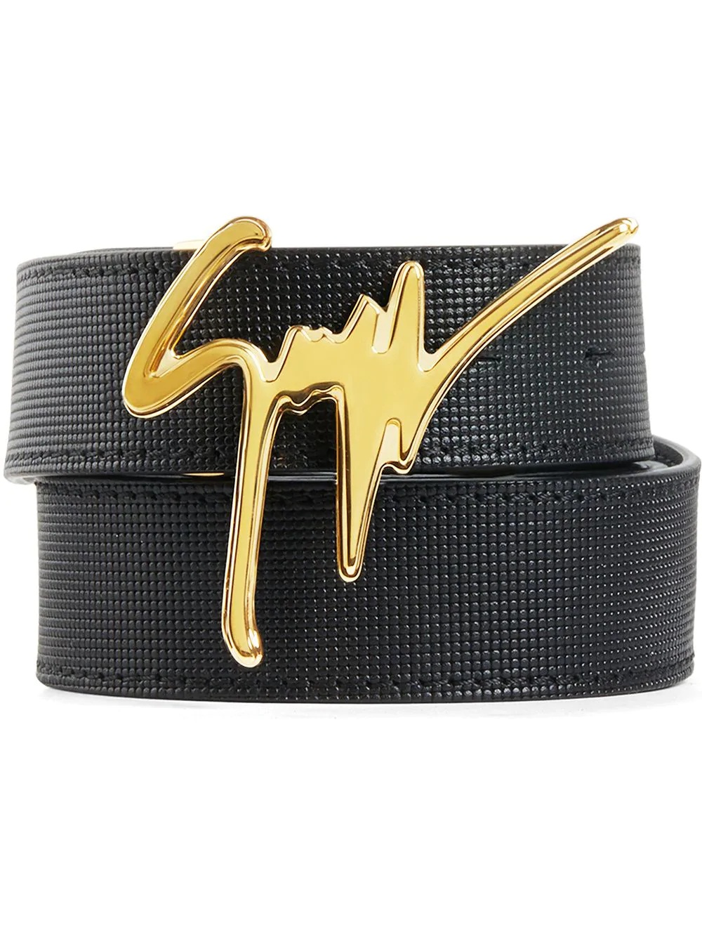 logo plaque belt  - 1