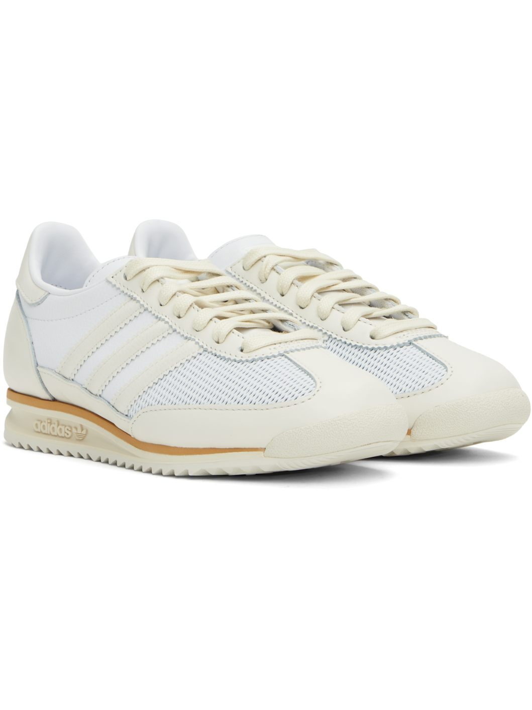 Off-White & White SL 72 Sneakers - 4